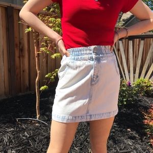 BDG Jean Skirt